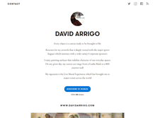 Tablet Screenshot of davidarrigo.com